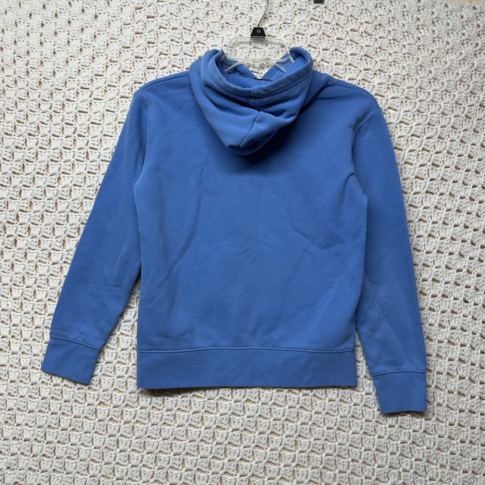 Jordan Nike Hoodie Youth M 10-12 Yrs Blue Cotton Blend Fleece Sweatshirt Boys - Picture 2 of 6